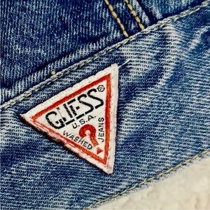Authentic GUESS by Georges Marciano denim jacket, USA, Circa 1992 sz Medium